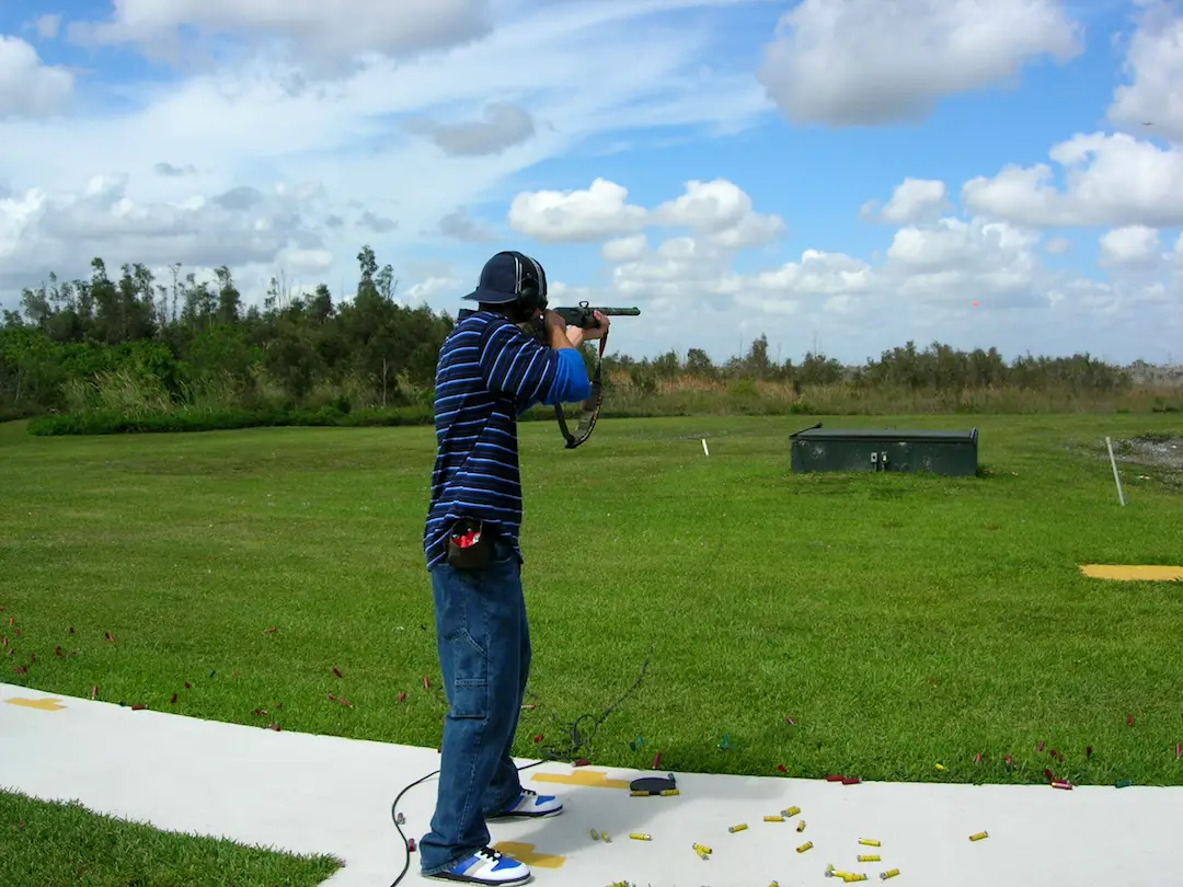 stand shooting stance