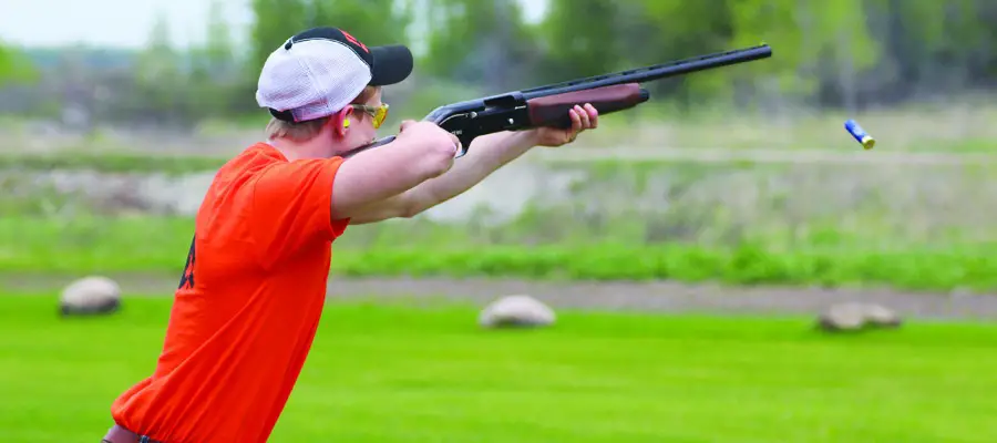 man trap shooting