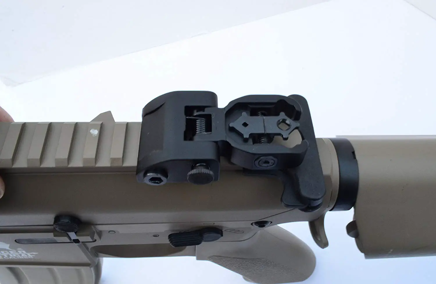 A guide on how to use iron sights - AcidTactical Rifle Back up Iron Sights